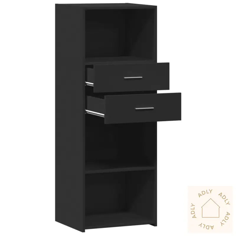 Hylle Svart 45X42,5X124 Cm Konstruert Tre