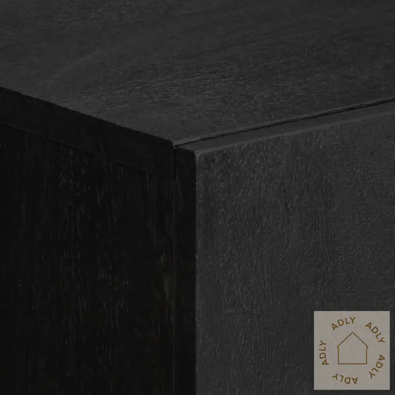 Highboard Svart 60X33X100 Cm Konstruert Tre