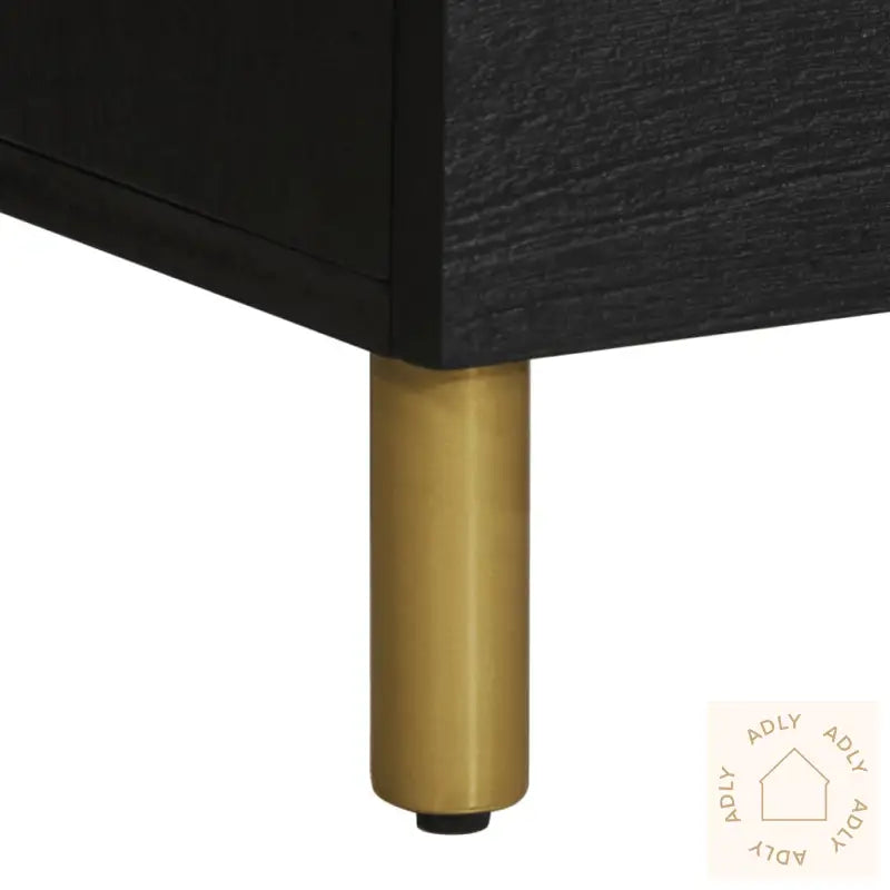 Highboard Svart 60X33X100 Cm Konstruert Tre