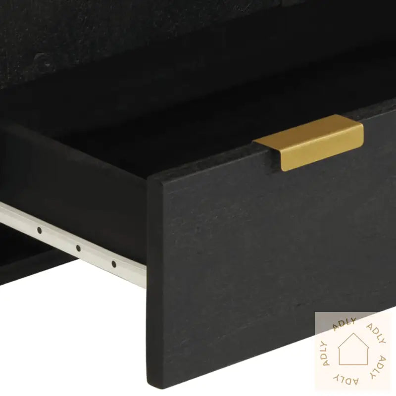 Highboard Svart 60X33X100 Cm Konstruert Tre