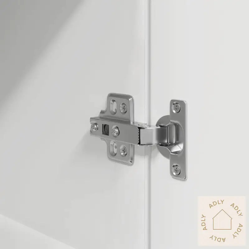 Highboard Hvit 50X35X180 Cm Konstruert Tre