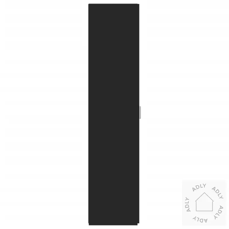 Hylle Svart 50X42,5X185 Cm Konstruert Tre