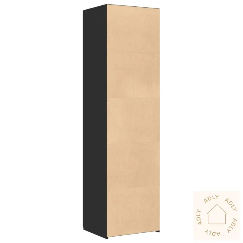 Hylle Svart 50X42,5X185 Cm Konstruert Tre