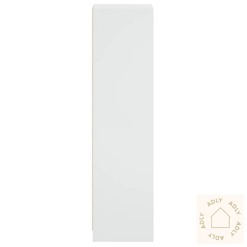 Highboard Med Glassdører Hvit 35X37X142 Cm