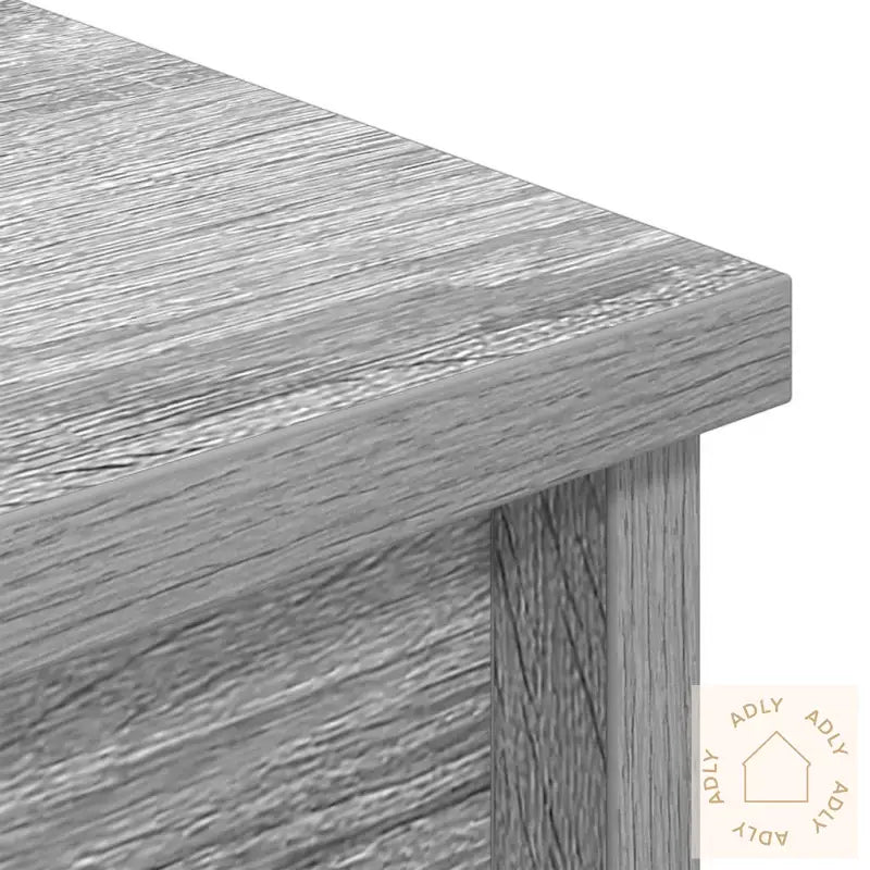 Highboard Grå Sonoma 50X35X180 Cm Konstruert Tre