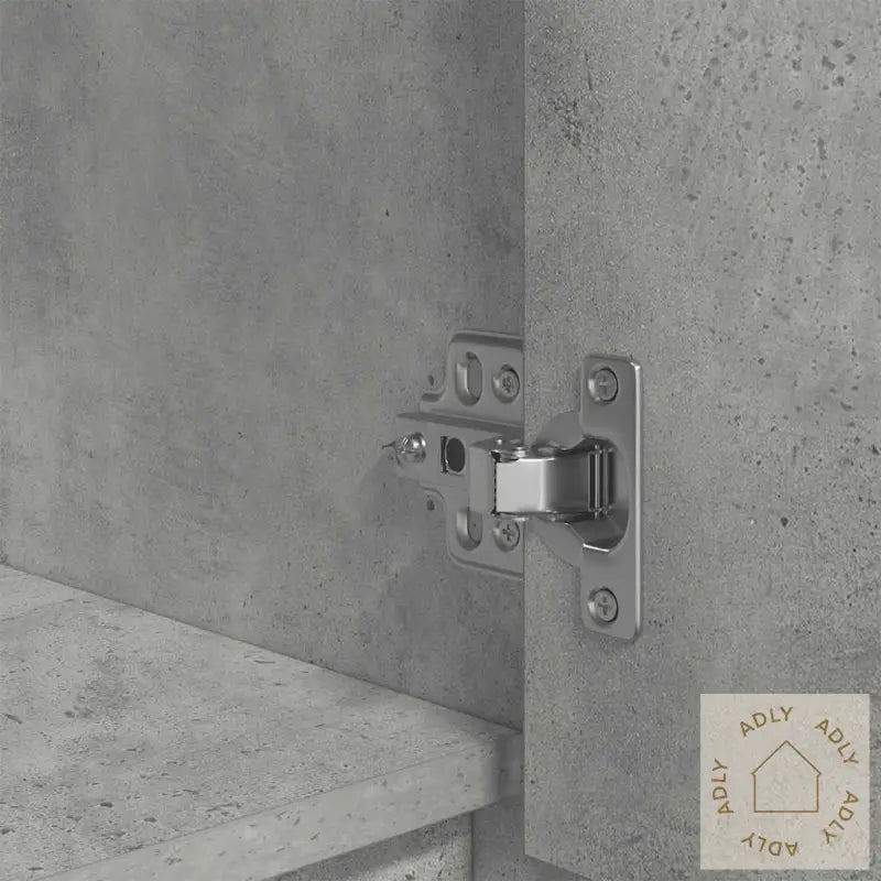 Highboard Betonggrå 29,5X34X119,5 Cm Konstruert Tre