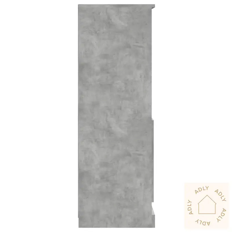 Highboard Betonggrå 60X35,5X103,5 Cm Konstruert Tre