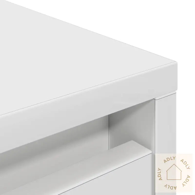 Highboard Hvit 29,5X34X119,5 Cm Konstruert Tre