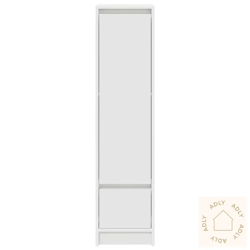 Highboard Hvit 29,5X34X119,5 Cm Konstruert Tre