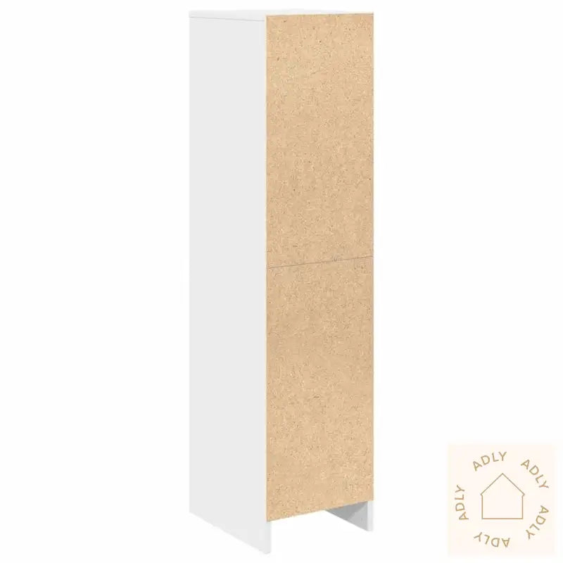 Highboard Hvit 29,5X34X119,5 Cm Konstruert Tre