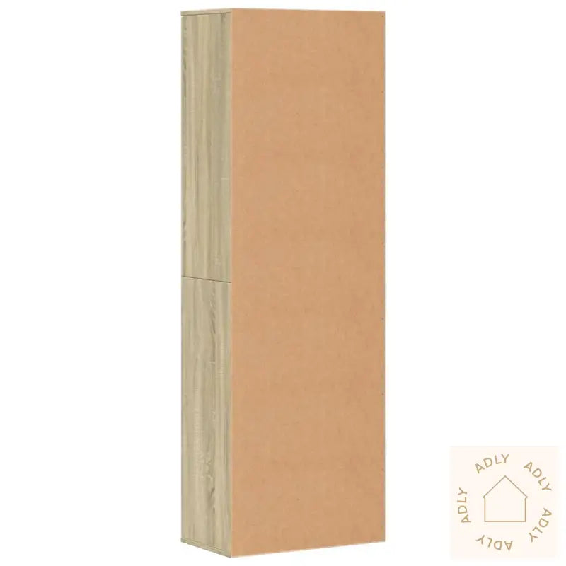 Highboard Sonoma Eik 60X35X180 Cm Konstruert Tre