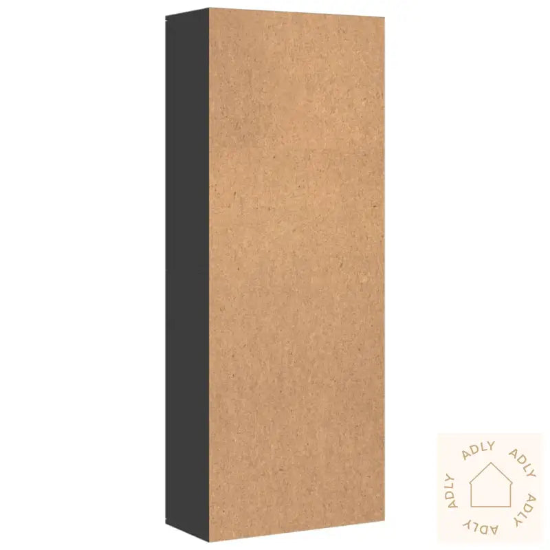 Highboard Svart 70X35X180 Cm Konstruert Tre