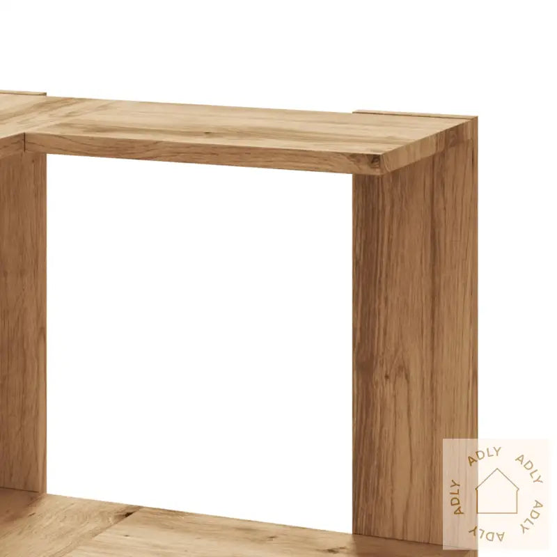 Bokhylle 3 Etasjer Artisan Eik 50X50X102 Cm Konstruert Tre