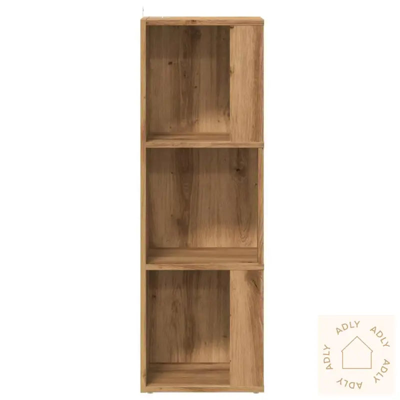 Hjørneskap Artisan Eik 33X33X100 Cm Konstruert Tre