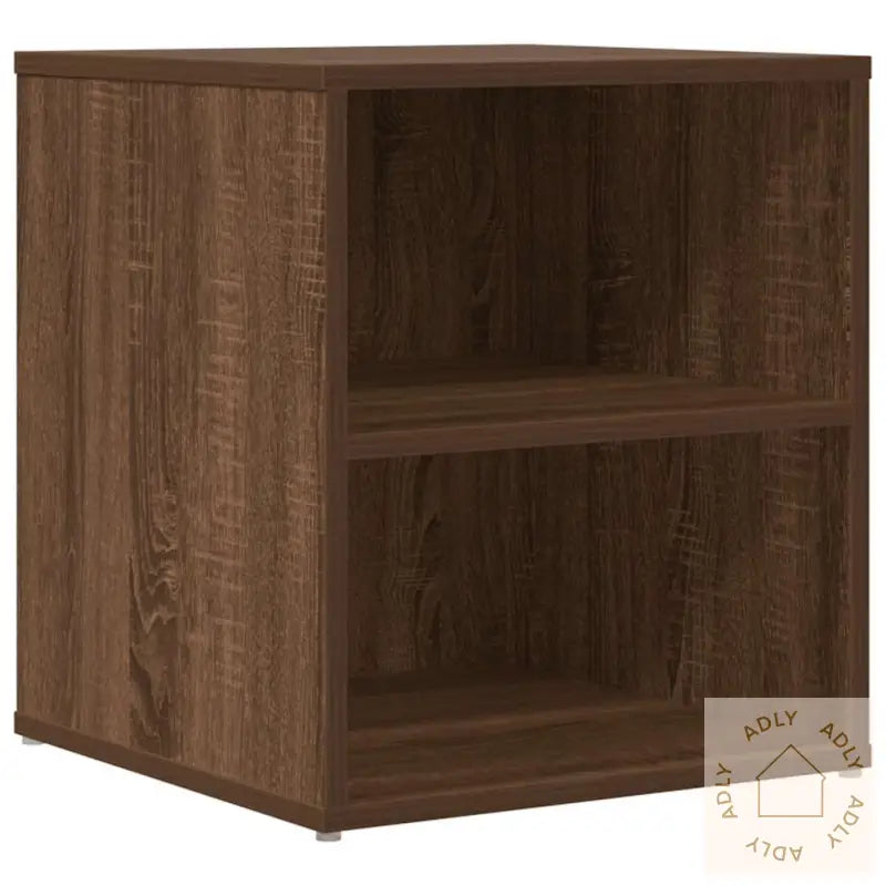 Hjørneskap Brun Eik 200X40X45 Cm Konstruert Tre