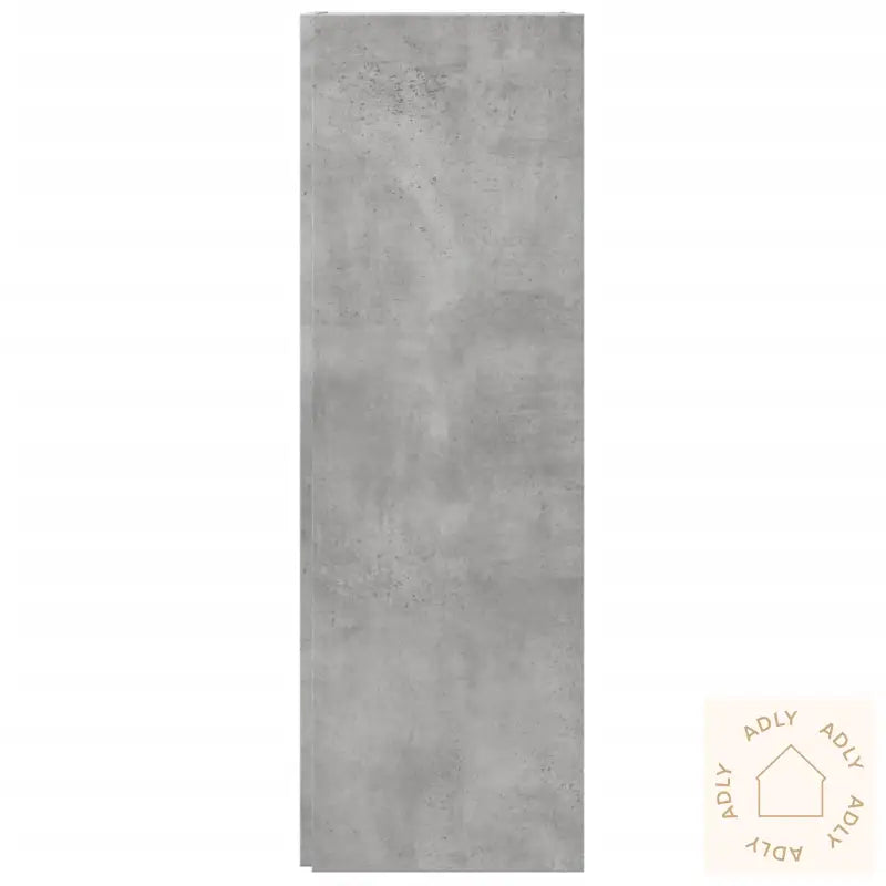 Hjørneskap Betonggrå 33X33X100 Cm Konstruert Tre