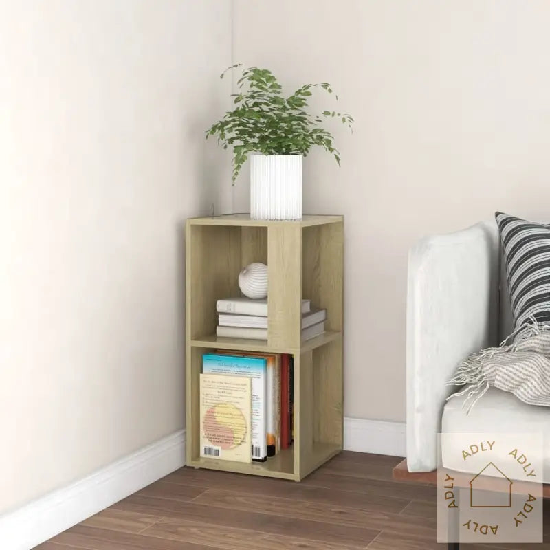 Hjørneskap Sonoma Eik 33X33X67 Cm Konstruert Tre