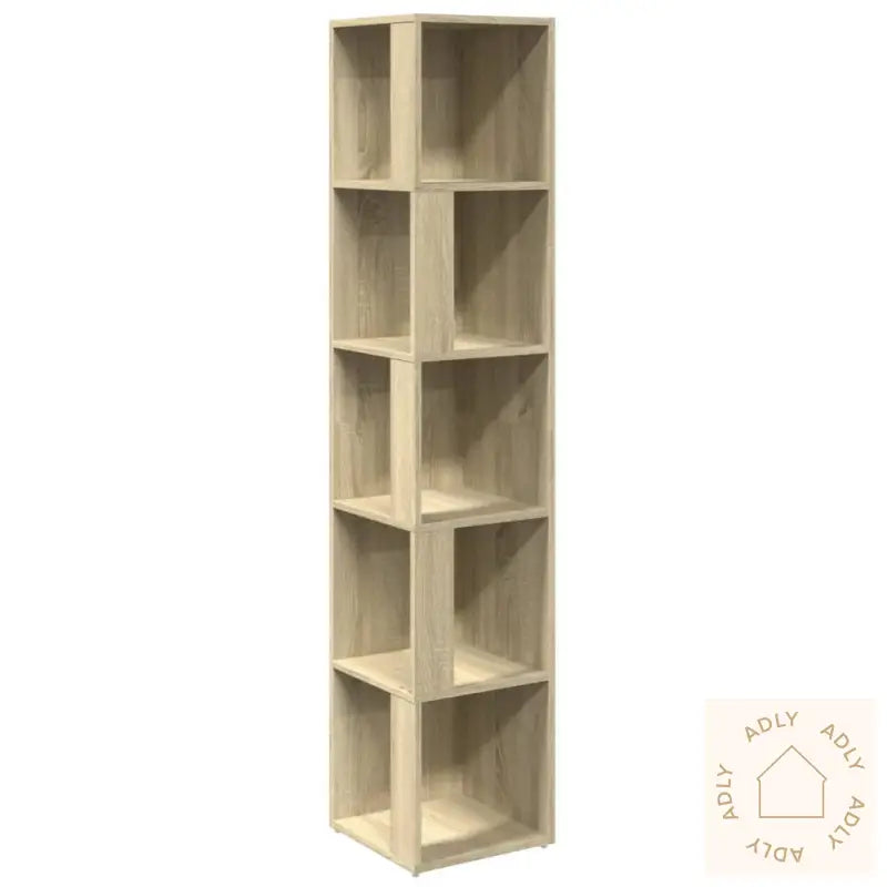 Hjørneskap Sonoma Eik 33X33X164,5 Cm Konstruert Tre