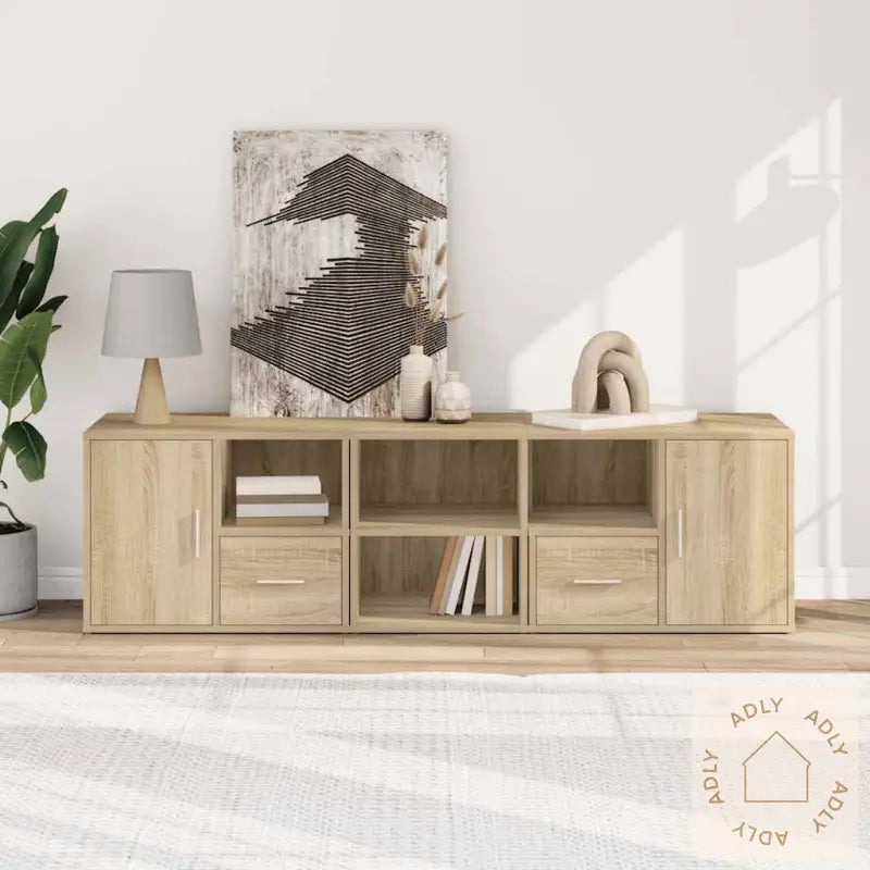 Hjørneskap Sonoma Eik 160X40X45 Cm Sponplate