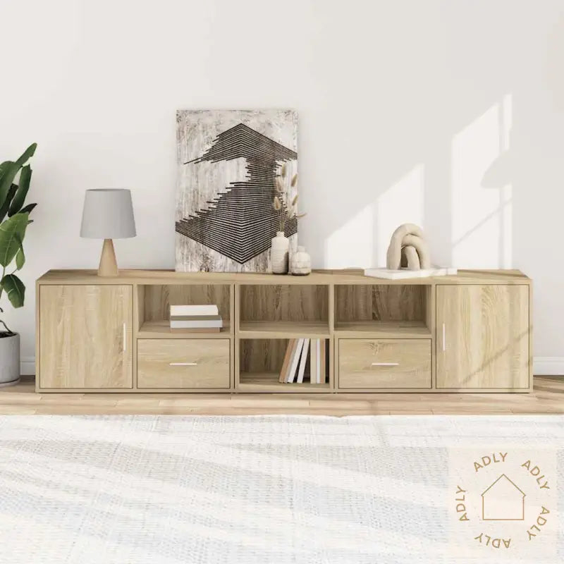 Hjørneskap Sonoma Eik 200X40X45 Cm Konstruert Tre
