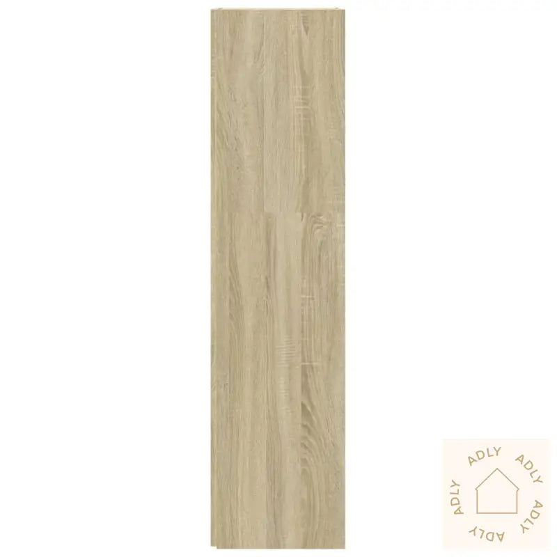 Hjørneskap Sonoma Eik 33X33X132 Cm Konstruert Tre