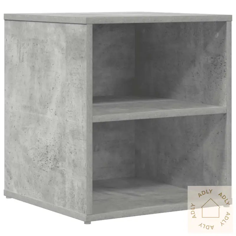 Hjørneskap Betonggrå 160X40X45 Cm Sponplate