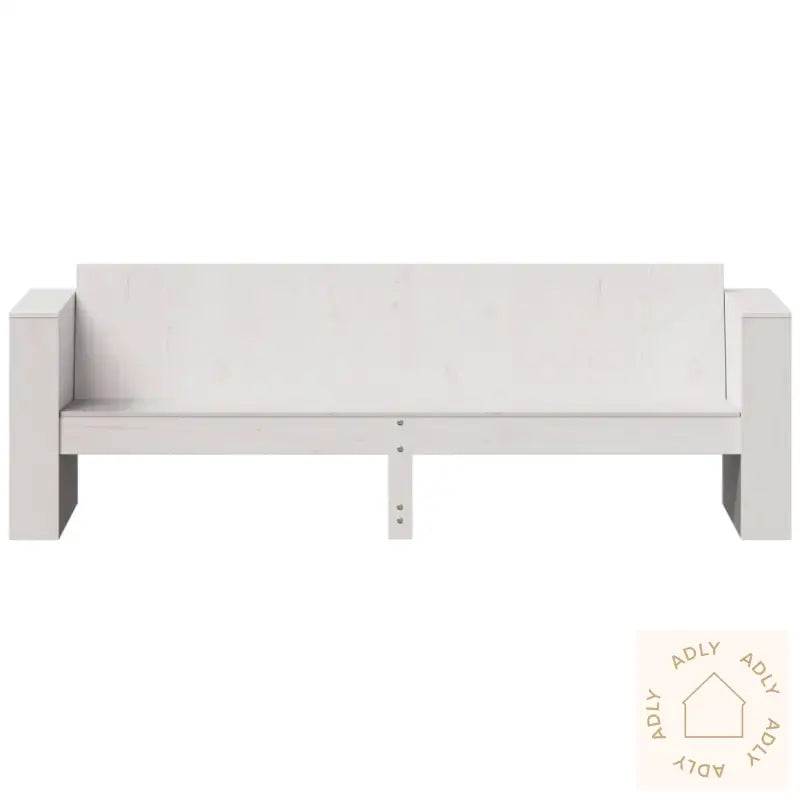 Hagesofa 3-Seters 189X60X62 Cm Heltre Furu
