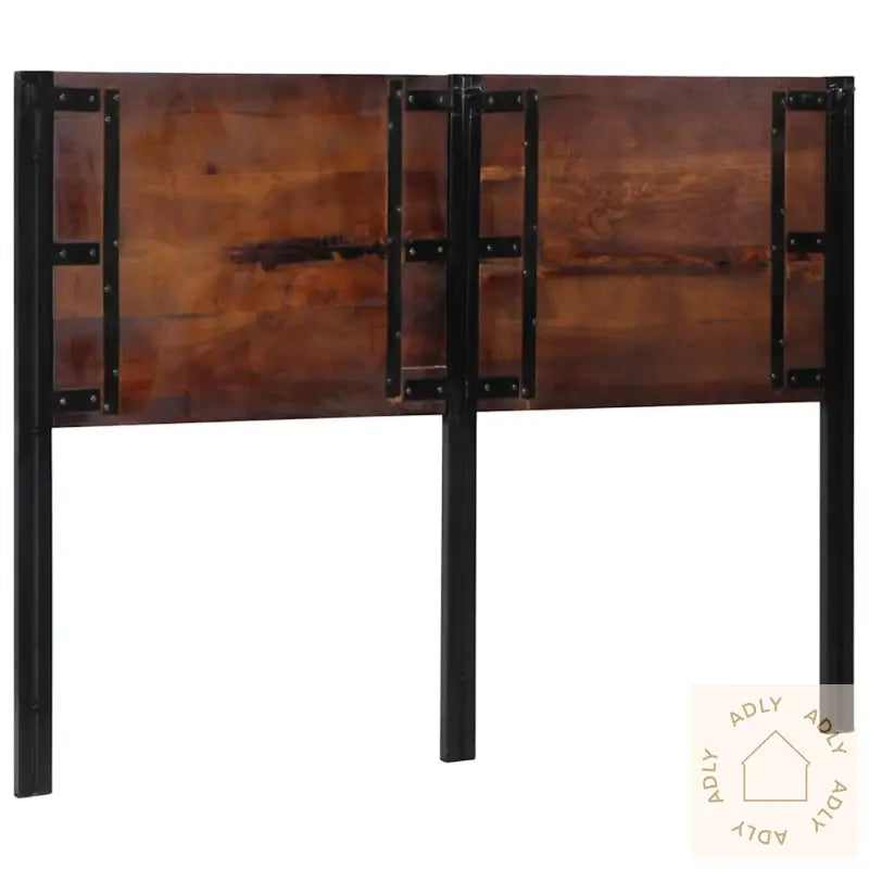 Sengegavl 140 Cm Gjenvunnet Heltre Og Jern