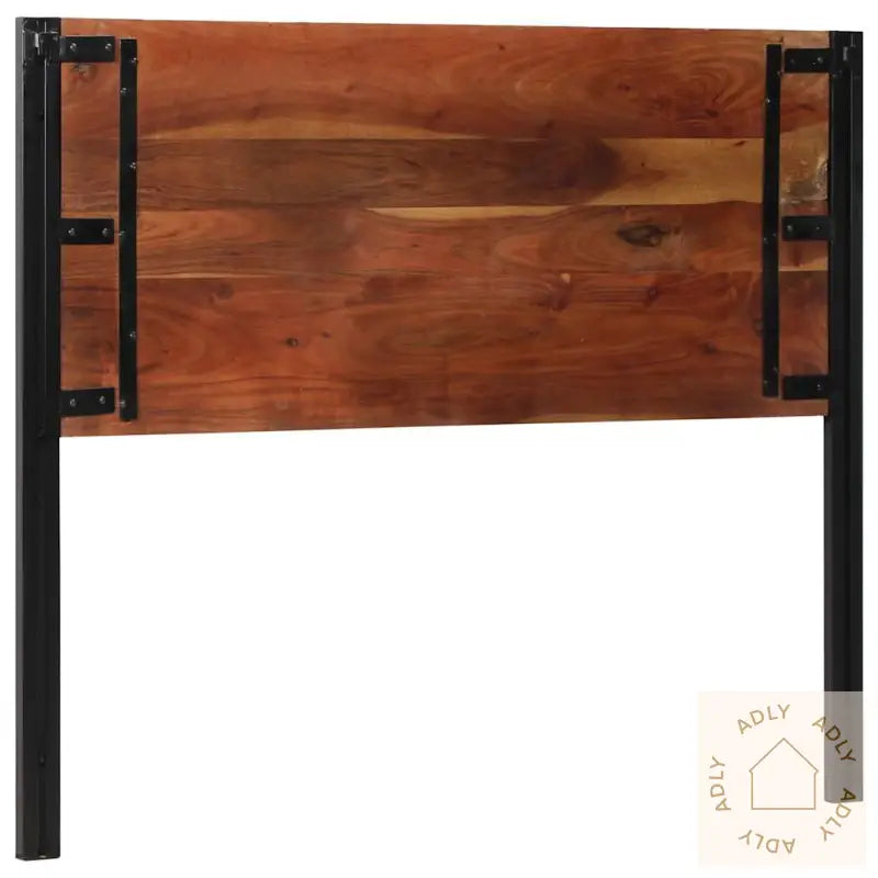 Sengegavl 120 Cm Gjenvunnet Heltre Og Jern