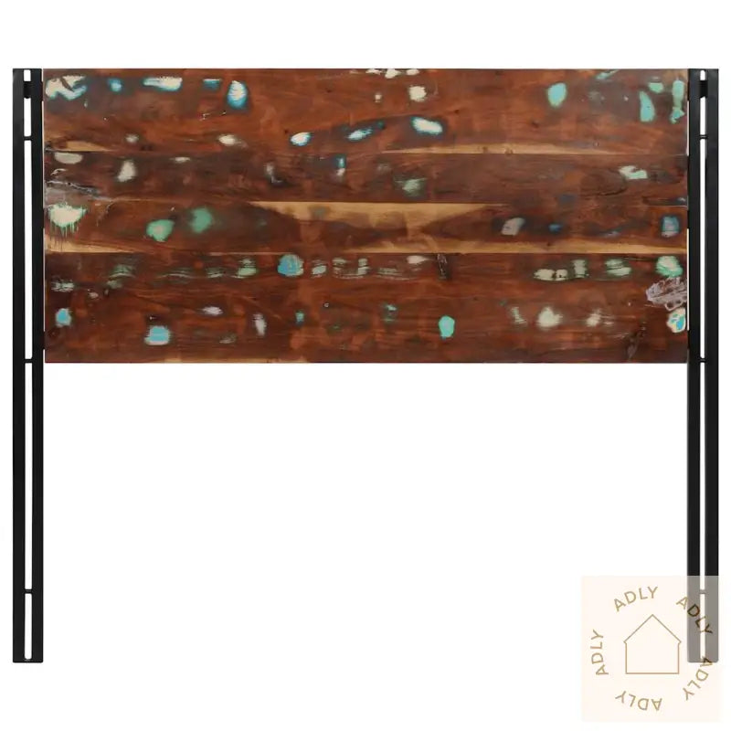 Sengegavl 120 Cm Gjenvunnet Heltre Og Jern