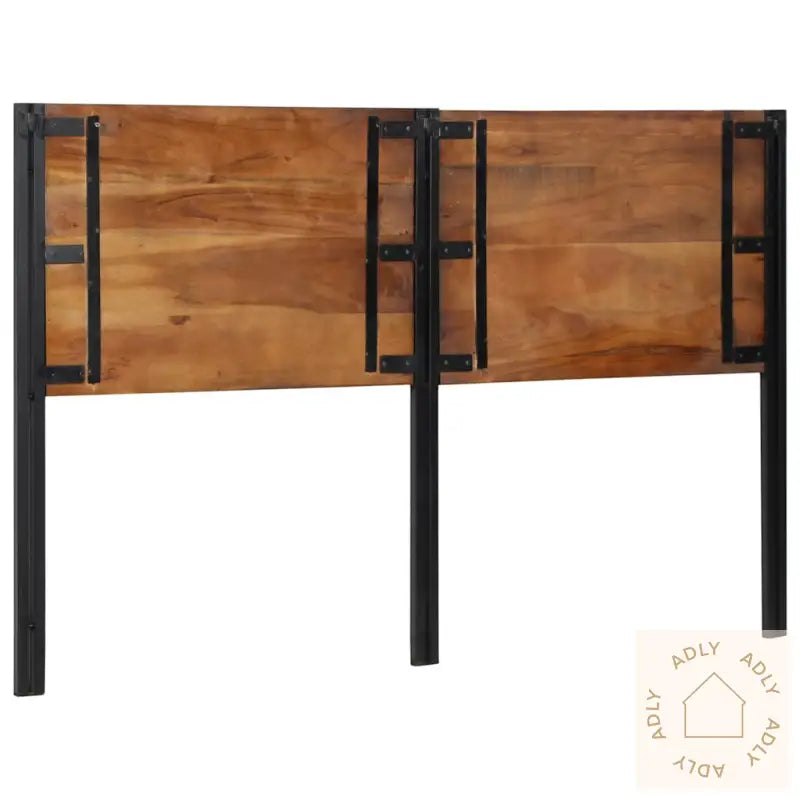Sengegavl 160 Cm Gjenvunnet Heltre Og Jern