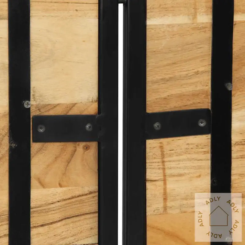 Sengegavl 160 Cm Heltre Akasie Og Jern