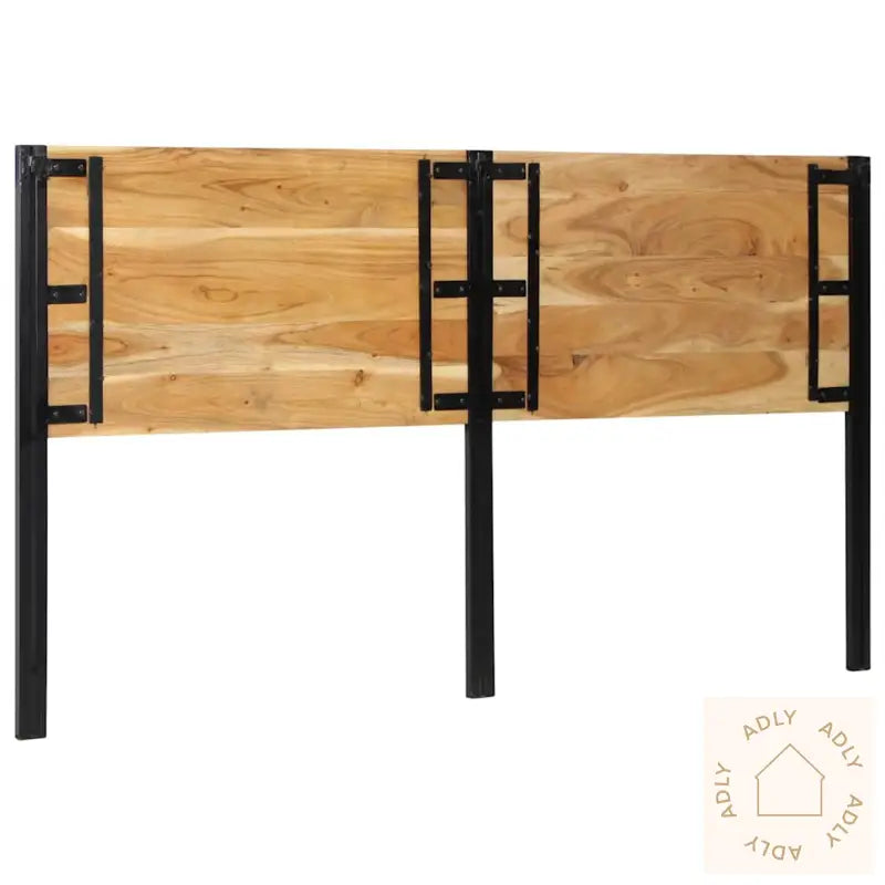 Sengegavl 180 Cm Heltre Akasie Og Jern
