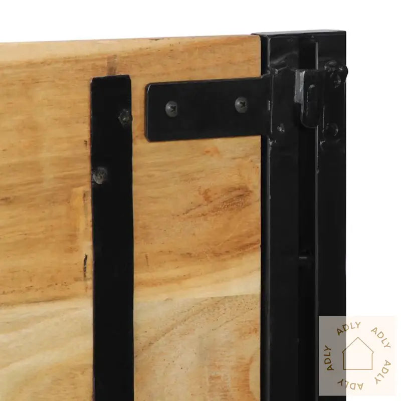 Sengegavl 160 Cm Heltre Akasie Og Jern
