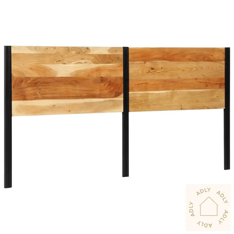 Sengegavl 200 Cm Heltre Akasie Og Jern
