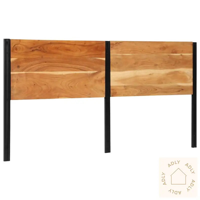 Sengegavl 200 Cm Heltre Akasie Og Jern