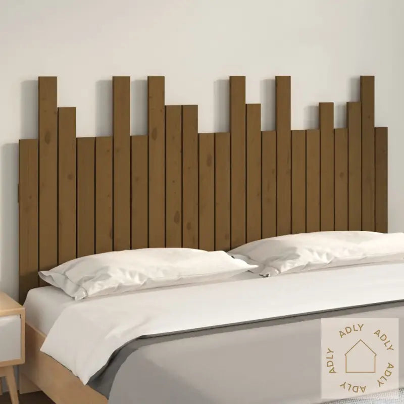 Veggmontert Hodegavl Honningbrun 146,5X3X80 Cm Heltre Furu
