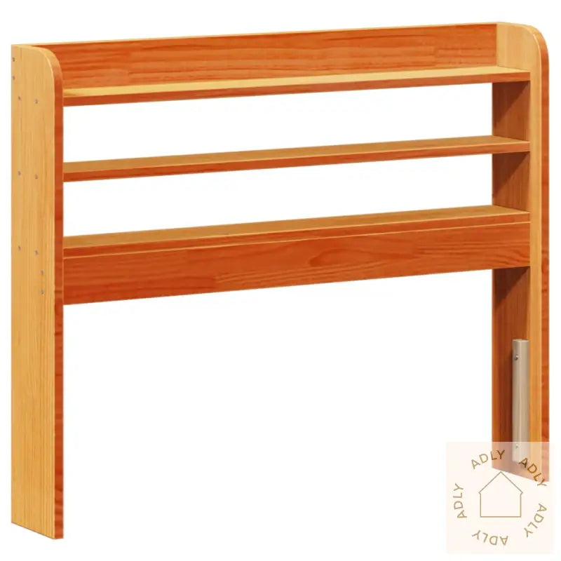 Hodegavl Med Hyller Voksbrun 90 Cm Heltre Furu
