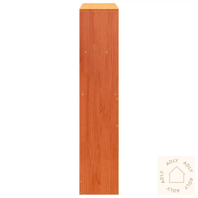 Hodegavl Med Oppbevaring Voksbrun 100 Cm Heltre Furu