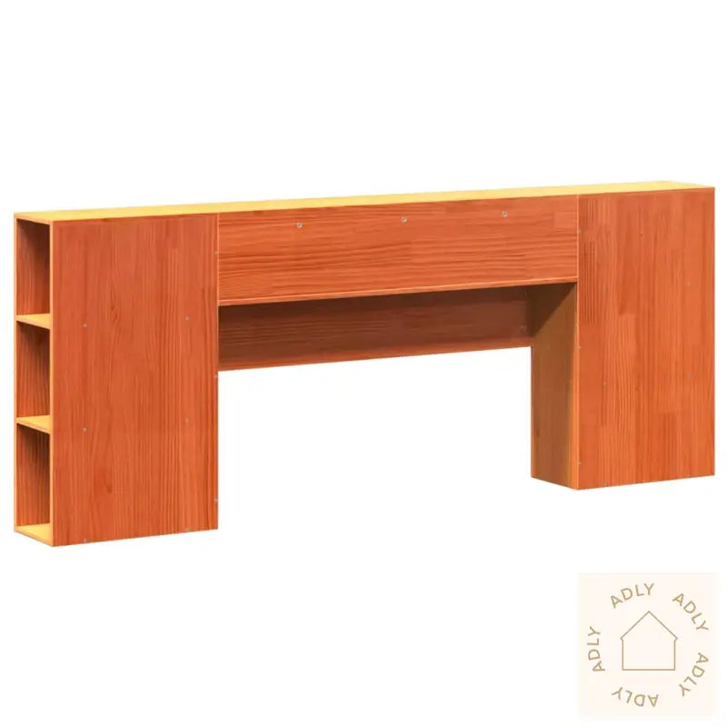 Hodegavl Med Oppbevaring Voksbrun 180 Cm Heltre Furu