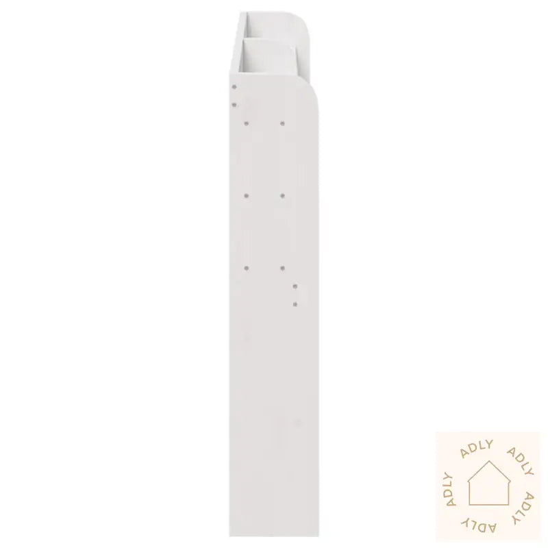 Hodegavl Med Hyller Hvit 135 Cm Heltre Furu