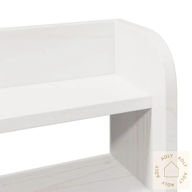 Hodegavl Med Hyller Hvit 180 Cm Heltre Furu