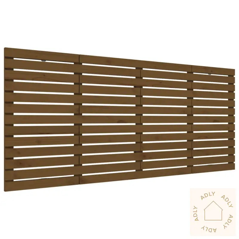 Veggmontert Hodegavl Honningbrun 166X3X91,5 Cm Heltre Furu
