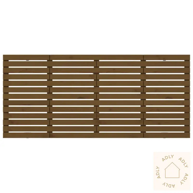 Veggmontert Hodegavl Honningbrun 166X3X91,5 Cm Heltre Furu
