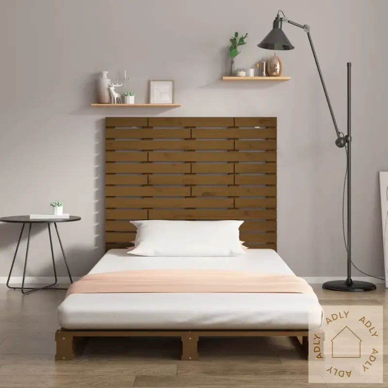 Veggmontert Hodegavl Honningbrun 126X3X91,5 Cm Heltre Furu