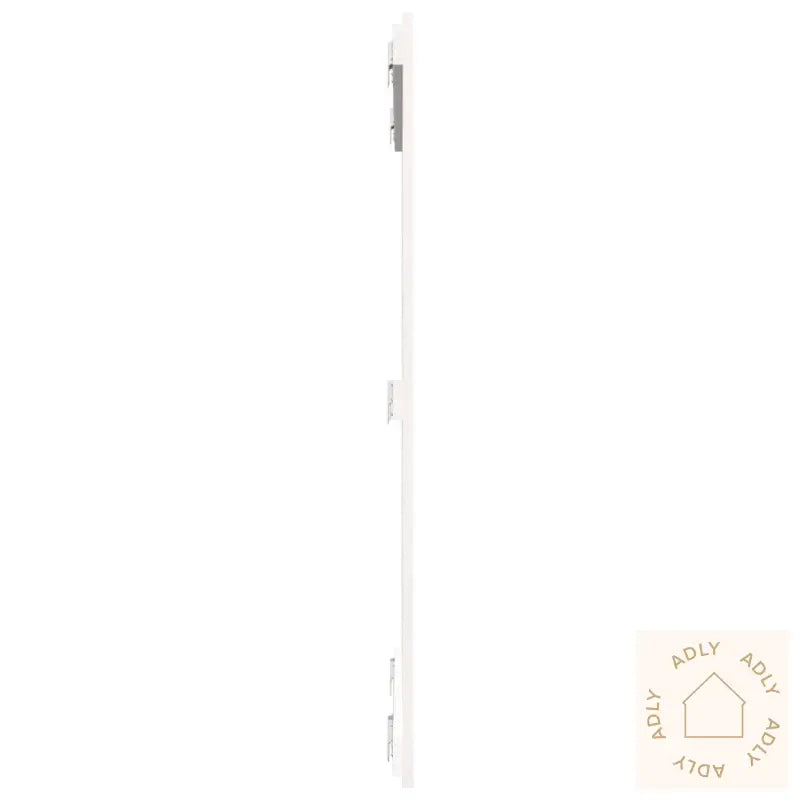 Veggmontert Sengegavl Hvit 95,5X3X110 Cm Heltre Furu
