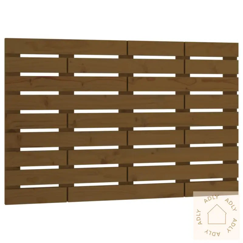 Veggmontert Hodegavl Honningbrun 106X3X63 Cm Heltre Furu