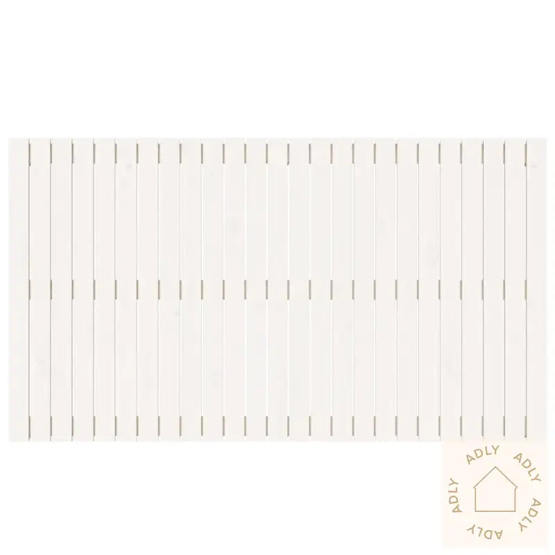 Veggmontert Sengegavl Hvit 159,5X3X90 Cm Heltre Furu