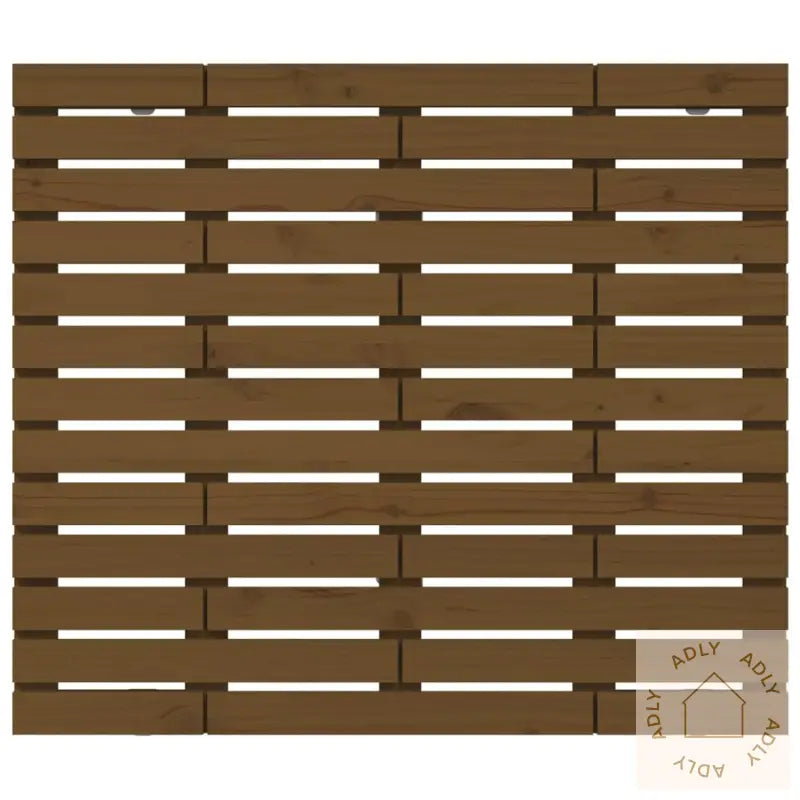 Veggmontert Hodegavl Honningbrun 146X3X91,5 Cm Heltre Furu