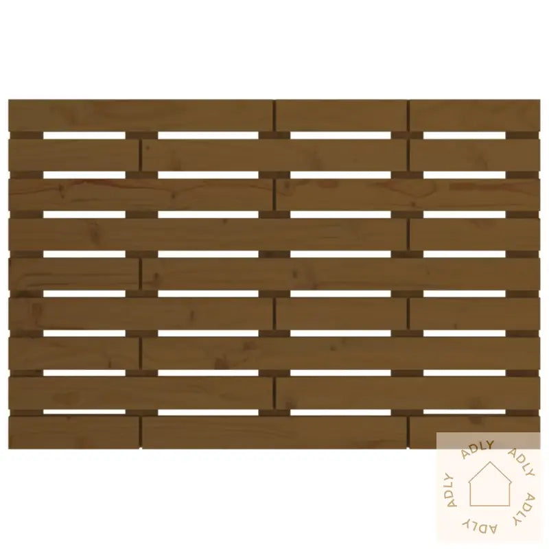 Veggmontert Hodegavl Honningbrun 106X3X63 Cm Heltre Furu